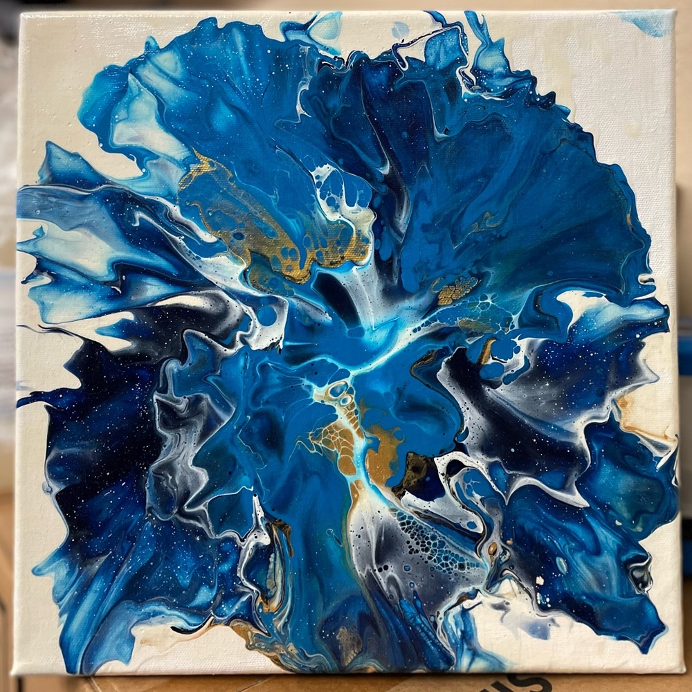 Original Painting by G - Blue